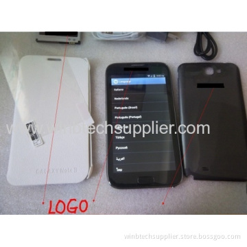 N7100 Phone Mtk6577 Dual Core Galaxy Note 2 Android 4.1 5.5 Inch Mobile Phone 